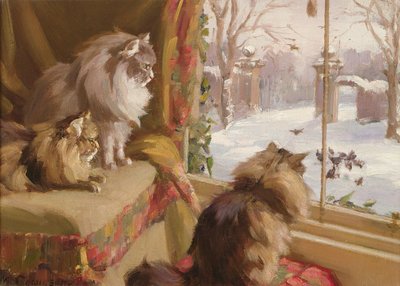 At the Window by Agnes Cowieson